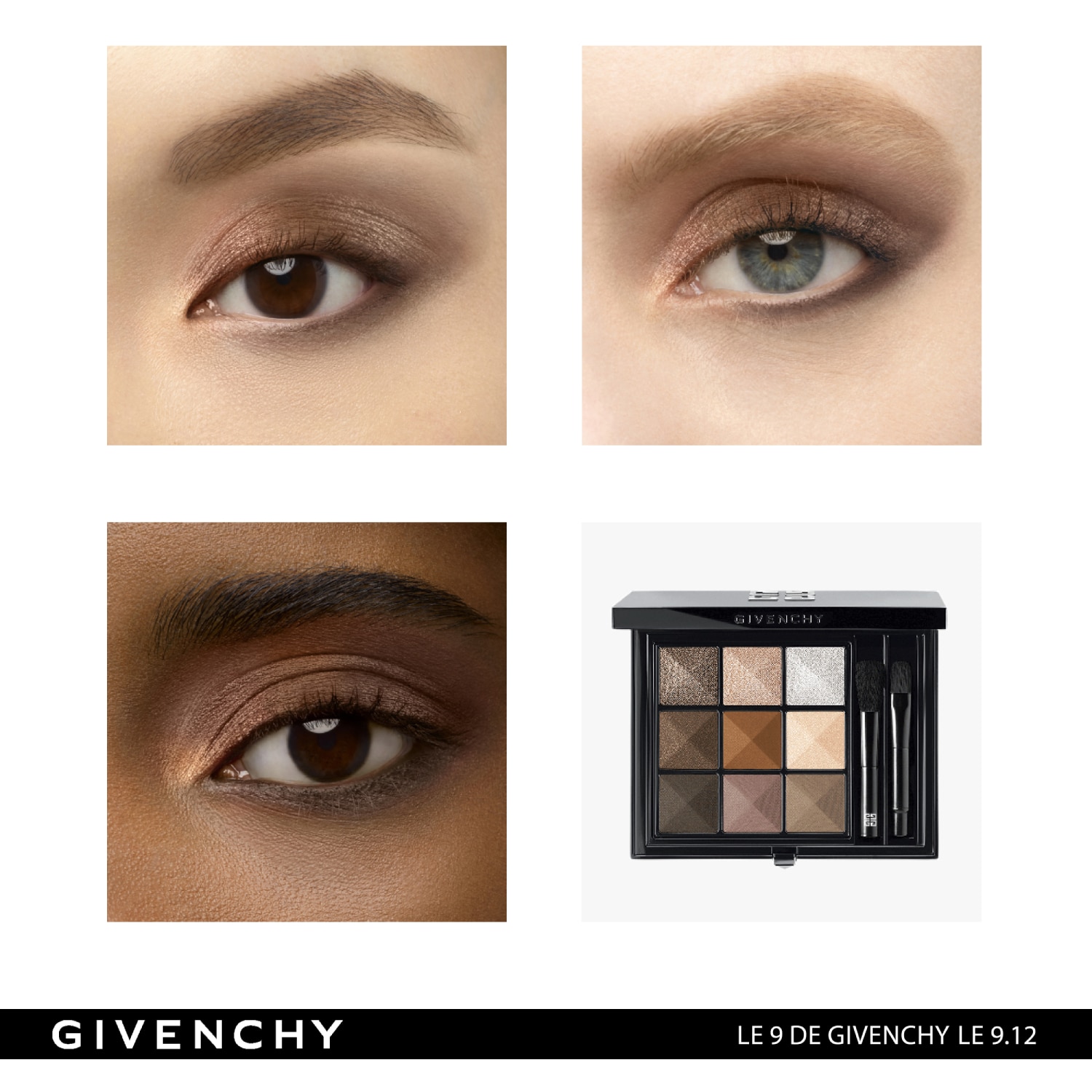 LE 9 (PALETA DE SOMBRAS PARA OJOS DE ALTA PIGMENTACIÓN Y 12 HORAS DE DURACIÓN)